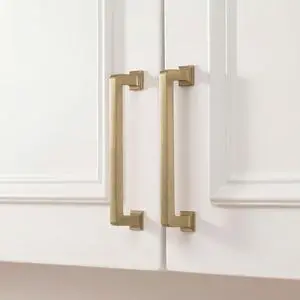 Champagne Bronze Cabinet Pulls, Solid Zinc Alloy, 5 Inch, 10 Pack | Rustproof & Durable, Square Modern Design, Easy Installation, Smooth Edges, Screws Included, Ideal for Kitchen, Bathroom Champagne Bronze Cabinet Pulls, Solid Zinc Alloy, 5 Inch, 10 Pack | Rustproof & Durable, Square Modern Design, Easy Installation, Smooth Edges, Screws Included, Ideal for Kitchen, Bathroom