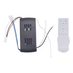 Universal Ceiling Fan Remote Control Kit Replacement, 6-Speed & Timing, Remote Replacement for 24V DC Ceiling Fan Light Universal Ceiling Fan Remote Control Kit Replacement, 6-Speed & Timing, Remote Replacement for 24V DC Ceiling Fan Light