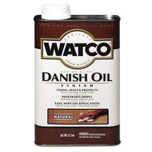 65751 Danish Oil Wood Finish, Pint, Natural 65751 Danish Oil Wood Finish, Pint, Natural