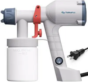 Paint Sprayer Dreamer400 Ultra-Light Electric for Fence Shed White | Ideal for Beginners, Easy to Clean, Paint sprayer with 2 Nozzles & 3 Patterns for Walls, Furniture, Garden and Ceilings Paint Sprayer Dreamer400 Ultra-Light Electric for Fence Shed White | Ideal for Beginners, Easy to Clean, Paint sprayer with 2 Nozzles & 3 Patterns for Walls, Furniture, Garden and Ceilings