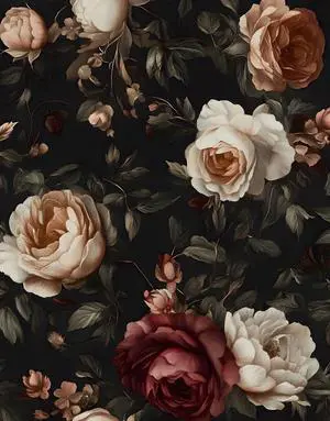 Gothic Black Red Rose Floral Wallpaper Peel and Stick 17.5"x393" | Self Adhesive/Removable/Waterproof/Thick Vinyl Vintage Contact Paper for Bathroom Bedroom Shelf Cabinet Drawer,Prepasted Gothic Black Red Rose Floral Wallpaper Peel and Stick 17.5"x393" | Self Adhesive/Removable/Waterproof/Thick Vinyl Vintage Contact Paper for Bathroom Bedroom Shelf Cabinet Drawer,Prepasted