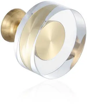 12-Pack 1-1/4-Inch White Cabinet Glass Crystal Brass knobs Brass Drawer Round Knobs Dresser Pulls, Gold Hardware Kitchen Closet knobs for Bifold Doors 12-Pack 1-1/4-Inch White Cabinet Glass Crystal Brass knobs Brass Drawer Round Knobs Dresser Pulls, Gold Hardware Kitchen Closet knobs for Bifold Doors