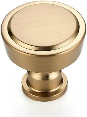 Champagne Bronze Kitchen Cabinet Knobs Dresser Knobs 30 Pack | Single Hole, Round Shape, 1-1/6 inches (29mm) Diameter,solid Design, Cabinet Hardware for Kitchen Dresser Drawers Champagne Bronze Kitchen Cabinet Knobs Dresser Knobs 30 Pack | Single Hole, Round Shape, 1-1/6 inches (29mm) Diameter,solid Design, Cabinet Hardware for Kitchen Dresser Drawers