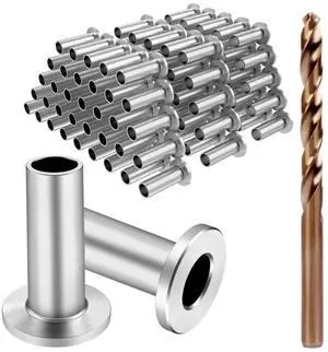120 Pack Stainless Steel Protector Sleeves for 1/8" 5/32" or 3/16" Deck Cable Railing, for Wood/Composite Posts, T316 Marine Grade 120 Pack Stainless Steel Protector Sleeves for 1/8" 5/32" or 3/16" Deck Cable Railing, for Wood/Composite Posts, T316 Marine Grade