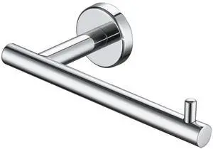 Chrome Toilet Paper Holder, 5 Inch 304 Stainless Steel Thick 8mm Tissue Paper Dispenser for Bathroom, Hold Mega Rolls, Polished Chrome Wall Mount, TPH100-CH Chrome Toilet Paper Holder, 5 Inch 304 Stainless Steel Thick 8mm Tissue Paper Dispenser for Bathroom, Hold Mega Rolls, Polished Chrome Wall Mount, TPH100-CH