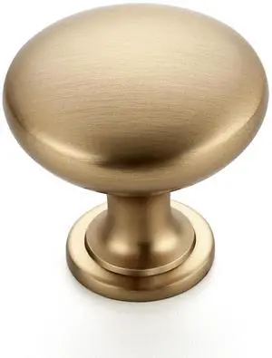 Champagne Bronze Cabinet Knobs Solid Knobs 1-1/6 Inch 25 Pack | Zinc Alloy, Kitchen Cabinet Pulls, Single Hole, Screws Included, Smooth Design, Rounded shape, for Drawer, Dresser, Cupboards Champagne Bronze Cabinet Knobs Solid Knobs 1-1/6 Inch 25 Pack | Zinc Alloy, Kitchen Cabinet Pulls, Single Hole, Screws Included, Smooth Design, Rounded shape, for Drawer, Dresser, Cupboards
