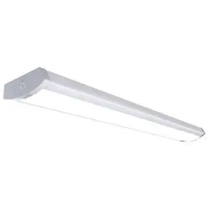 60W/50W/40W LED Wraparound Light Fixture, Linkable 4ft Led Wrap Light AC120V, 5000K Wrap Around Light, 4400LM/5500LM/6600LM LED Office Lights for Garage Closet Laundry Room, ETL Listed 60W/50W/40W LED Wraparound Light Fixture, Linkable 4ft Led Wrap Light AC120V, 5000K Wrap Around Light, 4400LM/5500LM/6600LM LED Office Lights for Garage Closet Laundry Room, ETL Listed