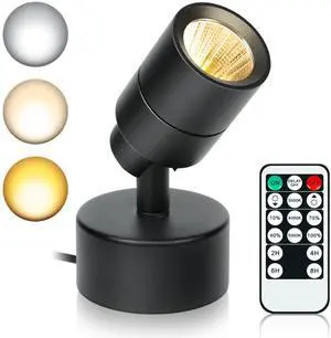 LED Spot Lights Indoor, 5W Plants Uplighting Indoor with Remote Control | Uplights Indoor with 3-CCT, Timer & Dimmable, Floor Accent Light for Plant, Painting, Picture, Artwork with 6.56 FT Plug Cord LED Spot Lights Indoor, 5W Plants Uplighting Indoor with Remote Control | Uplights Indoor with 3-CCT, Timer & Dimmable, Floor Accent Light for Plant, Painting, Picture, Artwork with 6.56 FT Plug Cord
