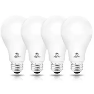 Energetic LED Bulbs 150 Watt Equivalent, 2600LM Super Bright Light Bulbs, Daylight 5000K, Dimmable A21 LED Bulb, E26 Standard Base, UL Listed, Damp Rated, 4 Pack Energetic LED Bulbs 150 Watt Equivalent, 2600LM Super Bright Light Bulbs, Daylight 5000K, Dimmable A21 LED Bulb, E26 Standard Base, UL Listed, Damp Rated, 4 Pack