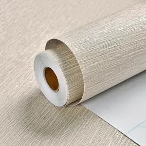 Grasscloth Wallpaper Peel and Stick 20.9in X 393in Fabric Contact Paper Wall Paper Textured Wallpaper Horizontal Stripes Look Self-Adhesive Thick Vinyl Embossed (Beige) Grasscloth Wallpaper Peel and Stick 20.9in X 393in Fabric Contact Paper Wall Paper Textured Wallpaper Horizontal Stripes Look Self-Adhesive Thick Vinyl Embossed (Beige)