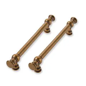 10 Pack 5 Inch Hole Center Antique Brass Cabinet Pulls-Heavy Duty Solid Cabinet Handles Suitable for Cabinets, Dressers, Kitchens and Bathroom cabinets 10 Pack 5 Inch Hole Center Antique Brass Cabinet Pulls-Heavy Duty Solid Cabinet Handles Suitable for Cabinets, Dressers, Kitchens and Bathroom cabinets