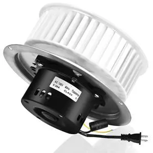Upgrade QT-110N-B QT-100L QT-110-B QT-90N-B Bathroom Fan Motor Blower Wheel | Fit for All Nutone QT-90-B QT110 QT100 QT9093WH QT-80-B Series Fans Replace 0696B000 Exhaust Fan Motor 100CFM 3.5 Sones Upgrade QT-110N-B QT-100L QT-110-B QT-90N-B Bathroom Fan Motor Blower Wheel | Fit for All Nutone QT-90-B QT110 QT100 QT9093WH QT-80-B Series Fans Replace 0696B000 Exhaust Fan Motor 100CFM 3.5 Sones