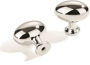 10 Pack Polished Nickel Oval Cabinet Knobs: Modern Drawer Knobs, Kitchen Cabinet Hardware, Zinc Knobs for Dresser Drawers 10 Pack Polished Nickel Oval Cabinet Knobs: Modern Drawer Knobs, Kitchen Cabinet Hardware, Zinc Knobs for Dresser Drawers