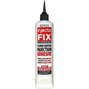 Floor-Fix Pro - All in One Repair Kit for Loose/Hollow & Tiles Repair + Squeaky Wood, LVT & Laminate. Includes Anti- Clog Air-Tight Cap. Does NOT Require Caulk Gun Floor-Fix Pro - All in One Repair Kit for Loose/Hollow & Tiles Repair + Squeaky Wood, LVT & Laminate. Includes Anti- Clog Air-Tight Cap. Does NOT Require Caulk Gun