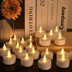 150 Pack Flameless LED Tea Lights Candles Flickering 200+Hours Warm Yellow | Battery-Powered Tealight Candle. Ideal for Party, Wedding, Birthday, Gifts and Home Decoration (150 Pack) 150 Pack Flameless LED Tea Lights Candles Flickering 200+Hours Warm Yellow | Battery-Powered Tealight Candle. Ideal for Party, Wedding, Birthday, Gifts and Home Decoration (150 Pack)