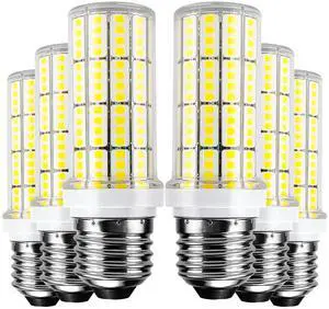 Led Light Bulb 6pcs 200w Equivalent 2500 Lumen 5000k Cool Daylight White 20w Super Bright Led Bulb E26/E27 Base Led Light Bulb 6pcs 200w Equivalent 2500 Lumen 5000k Cool Daylight White 20w Super Bright Led Bulb E26/E27 Base