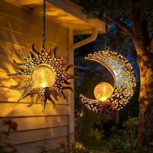 Solar Hanging Sun Moon Lights,Outdooor Lanterns Waterproof Garden Gifts | Solar Hanging Sun Moon Lights,Outdooor Lanterns Waterproof Garden Gifts Solar Hanging Sun Moon Lights,Outdooor Lanterns Waterproof Garden Gifts | Solar Hanging Sun Moon Lights,Outdooor Lanterns Waterproof Garden Gifts