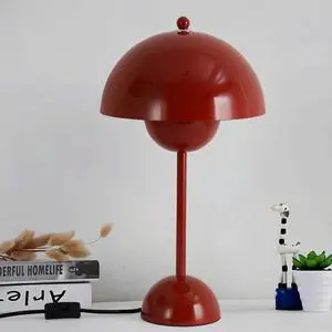 Creative Mid-Century Modern Bud Table Lamp for Home&Office, Pastel Green | Cute nightlight reading desk lamp, indirect lighting, all-metal construction, fits for bedroom, living room, study, office Creative Mid-Century Modern Bud Table Lamp for Home&Office, Pastel Green | Cute nightlight reading desk lamp, indirect lighting, all-metal construction, fits for bedroom, living room, study, office