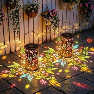 2 Pack Colorful Hummingbird Solar Lanterns Outdoor Waterproof, Decorative Metal Hanging Lantern Hummingbird Solar Lantern for Porch Yard Tabletop Path Garden Decor, Ideal Gifts for Mom Wife Grandma 2 Pack Colorful Hummingbird Solar Lanterns Outdoor Waterproof, Decorative Metal Hanging Lantern Hummingbird Solar Lantern for Porch Yard Tabletop Path Garden Decor, Ideal Gifts for Mom Wife Grandma