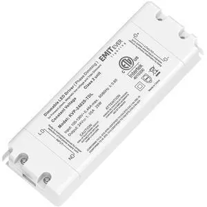 25W 24V Triac Dimmable LED Driver, AC 120V to DC Power Supply | Compatible with Lutron and Leviton Dimmers, Transformer for LED Lighting, Class 2, ETL Certified 25W 24V Triac Dimmable LED Driver, AC 120V to DC Power Supply | Compatible with Lutron and Leviton Dimmers, Transformer for LED Lighting, Class 2, ETL Certified