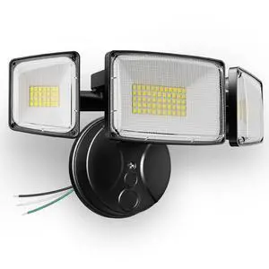 100W 11000LM Flood Lights Outdoor, Brightness Security LED Flood Lights with 3 Adjustable Heads, Switch Controlled, IP65 Waterproof 6500K Outside Exterior Flood Light for Yard Garage Eave Patio 100W 11000LM Flood Lights Outdoor, Brightness Security LED Flood Lights with 3 Adjustable Heads, Switch Controlled, IP65 Waterproof 6500K Outside Exterior Flood Light for Yard Garage Eave Patio
