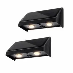 Solar Lights Outdoor for Wall, Mailbox, Address, Sign, House Number, Fence | 3000K Warm White Lighting Downlights Outdoor Waterproof LED Dusk to Dawn Small Convex Lens Solar Powered 2 Pack Solar Lights Outdoor for Wall, Mailbox, Address, Sign, House Number, Fence | 3000K Warm White Lighting Downlights Outdoor Waterproof LED Dusk to Dawn Small Convex Lens Solar Powered 2 Pack
