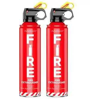 2-Pack Fire Extinguisher for Home, Kitchen, Car, and Grill with Mounting Bracket Extinguishing Spray, Compact A, B, C, K Eco-Friendly, Prevents Reignition 2-Pack Fire Extinguisher for Home, Kitchen, Car, and Grill with Mounting Bracket Extinguishing Spray, Compact A, B, C, K Eco-Friendly, Prevents Reignition