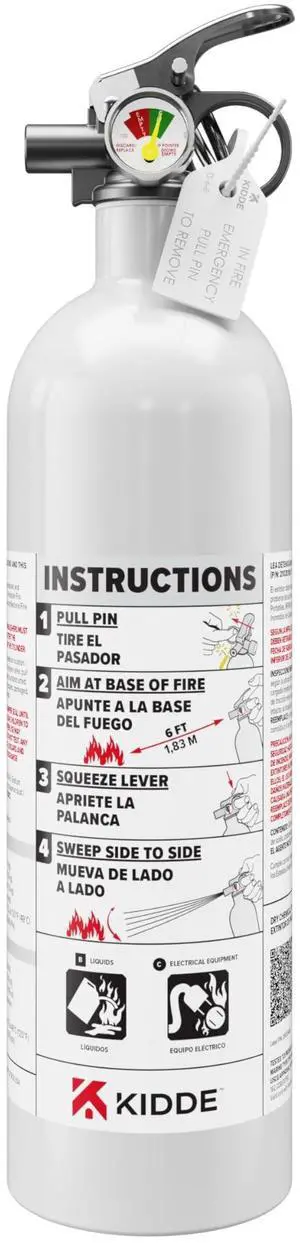 Mariner PWC Fire Extinguisher for Jet Skis, 5-B:C, KD57W-5BC | Coast Guard Approved for Personal Watercraft, Very Small Flammable Liquids & Electrical Fires, 2.5 lb. Dry Chemical Mariner PWC Fire Extinguisher for Jet Skis, 5-B:C, KD57W-5BC | Coast Guard Approved for Personal Watercraft, Very Small Flammable Liquids & Electrical Fires, 2.5 lb. Dry Chemical