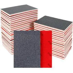 24 PCS Sanding Block Sponge 80-3000 Grit Wet Dry Sandpaper for Wood Metal | Sandpaper Assortment, Flexible Foam for Curved & Uneven Surfaces, Washable & Reusable, for DIY Projects Auto 24 PCS Sanding Block Sponge 80-3000 Grit Wet Dry Sandpaper for Wood Metal | Sandpaper Assortment, Flexible Foam for Curved & Uneven Surfaces, Washable & Reusable, for DIY Projects Auto