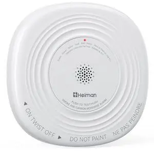 Smoke Detector Carbon Monoxide Detector Combo 10 Year Battery | ETL listed to UL 217 10th Ed. & UL 2034 5th Ed., 10-year sealed battery, EOL alert, photoelectric, electrochemical CO, 85dB Smoke Detector Carbon Monoxide Detector Combo 10 Year Battery | ETL listed to UL 217 10th Ed. & UL 2034 5th Ed., 10-year sealed battery, EOL alert, photoelectric, electrochemical CO, 85dB