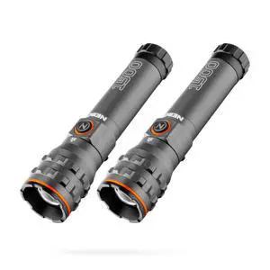 1500 Lumen EDC Flashlights, 2-Pack, Powerful & Compact | 1500 Lumen LED Compact Flashlights, USB-C Rechargeable, 4 Light Modes, 3X Zoom, 14 Hour Run Time, IPX7 Waterproof, Value Pack 1500 Lumen EDC Flashlights, 2-Pack, Powerful & Compact | 1500 Lumen LED Compact Flashlights, USB-C Rechargeable, 4 Light Modes, 3X Zoom, 14 Hour Run Time, IPX7 Waterproof, Value Pack
