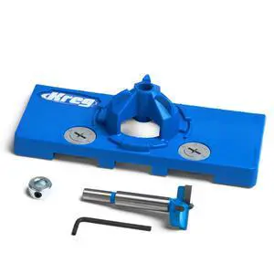Concealed Hinge Jig - 35mm Cup Drilling Jig - Adjustable Cabinet Door Installation Tool - KHI-Hinge Concealed Hinge Jig - 35mm Cup Drilling Jig - Adjustable Cabinet Door Installation Tool - KHI-Hinge