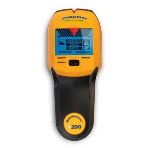 ® MultiScanner A200 Stud Finder with Metal & Live Wire Detection | Find wood and metal studs, detect metal objects and live AC wires before drilling with visual SpotLite® guidance ® MultiScanner A200 Stud Finder with Metal & Live Wire Detection | Find wood and metal studs, detect metal objects and live AC wires before drilling with visual SpotLite® guidance