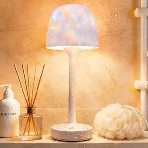 Waterproof Shower Lamp, Rechargeable LED Shower Light with 16 Color Ocean Wave Projector, Remote & Touch Control, USB-C Table Lamps, Tabletop Lighting for Bathroom, Bedroom and Outdoor Lighting Waterproof Shower Lamp, Rechargeable LED Shower Light with 16 Color Ocean Wave Projector, Remote & Touch Control, USB-C Table Lamps, Tabletop Lighting for Bathroom, Bedroom and Outdoor Lighting