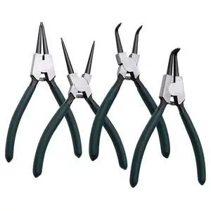 4pcs 7in Snap Ring Pliers, 5/64in Tips | for Ring Remover Retaining and Remove Hoses, Gaskets 4pcs 7in Snap Ring Pliers, 5/64in Tips | for Ring Remover Retaining and Remove Hoses, Gaskets