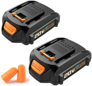 2Pack 3000mAh Battery Replacement for Worx PowerShare 20V Batteries WA3520 WA3525 WA3575 WA3669 WG151s WG155s WG251s WG255s WG540s WG545s WG890 WG891 2Pack 3000mAh Battery Replacement for Worx PowerShare 20V Batteries WA3520 WA3525 WA3575 WA3669 WG151s WG155s WG251s WG255s WG540s WG545s WG890 WG891