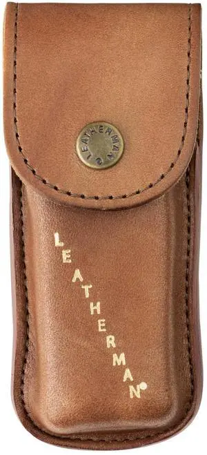 Heritage Leather Snap Sheath for Multi-Tools, Brown, Medium Heritage Leather Snap Sheath for Multi-Tools, Brown, Medium