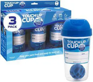 Empty Plastic Paint Storage Containers, 13 oz, 3-Pack | With Lids, For Leftover Paint, Touch Ups, As Seen On Shark Tank Products Empty Plastic Paint Storage Containers, 13 oz, 3-Pack | With Lids, For Leftover Paint, Touch Ups, As Seen On Shark Tank Products