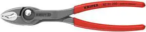82 01 200 TwinGrip Pliers, 8-inch | Slip joint pliers with push button adjustment 82 01 200 TwinGrip Pliers, 8-inch | Slip joint pliers with push button adjustment