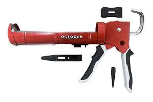 930-GTD Drip-Free Smooth Hex Rod Cradle Caulking Gun with Gator Trigger Comfort Grip, 1/10 Gallon Cartridge, 10:1 Thrust Ratio 930-GTD Drip-Free Smooth Hex Rod Cradle Caulking Gun with Gator Trigger Comfort Grip, 1/10 Gallon Cartridge, 10:1 Thrust Ratio