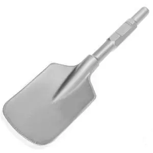 Clay Spade Jack Hammer Bit 1-1/8" Hex Asphalt Scoop Shovel Head Demolition Construction Concrete Breaker Punch for Gardening, Landscaping, Concrete, Bricks, and Sand Clay Spade Jack Hammer Bit 1-1/8" Hex Asphalt Scoop Shovel Head Demolition Construction Concrete Breaker Punch for Gardening, Landscaping, Concrete, Bricks, and Sand