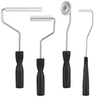 Fiberglass Roller Tools Kit, 4pcs Fiberglass Resin Laminating Bubble Roller Set for Tub Shower Bathtub Boat Repair Fiberglass Roller Tools Kit, 4pcs Fiberglass Resin Laminating Bubble Roller Set for Tub Shower Bathtub Boat Repair