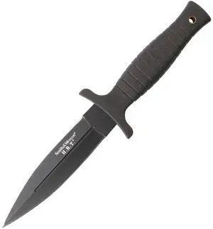 9" H.R.T Double Edged Boot Knife with High Carbon Stainless Steel Blade 9" H.R.T Double Edged Boot Knife with High Carbon Stainless Steel Blade