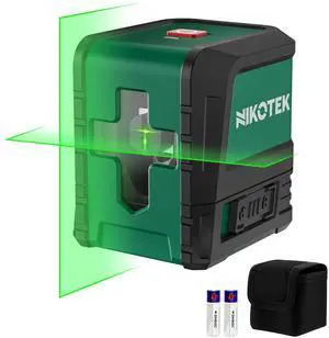 Laser Level, Self-leveling Green Line Laser With Horizontal and Vertical Lines for Construction and Picture Hanging, Battery Included Laser Level, Self-leveling Green Line Laser With Horizontal and Vertical Lines for Construction and Picture Hanging, Battery Included