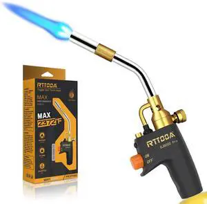 Propane Torch Head, GJ-8000pro High Intensity Torch Head, Trigger Start Gas Torch Kit for Propane, Pencil Flame Welding Torch Fuel by Mapp/Map/Propane, Soldering, CookingCSA Certified) Propane Torch Head, GJ-8000pro High Intensity Torch Head, Trigger Start Gas Torch Kit for Propane, Pencil Flame Welding Torch Fuel by Mapp/Map/Propane, Soldering, CookingCSA Certified)