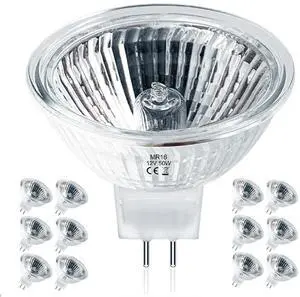MR16 Halogen Bulbs 50w 12V GU5.3, MR16 Halogen Light Bulbs 2 Pin, 12 Pack Dimmable Indoor Flood 50w Mr16 Small Light Bulb for Landscape/Track Light Bulbs 2700K Warm White MR16 Halogen Bulbs 50w 12V GU5.3, MR16 Halogen Light Bulbs 2 Pin, 12 Pack Dimmable Indoor Flood 50w Mr16 Small Light Bulb for Landscape/Track Light Bulbs 2700K Warm White