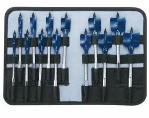 Bosch DSB5013P 13-Piece Spade Drill Bit Set Universally Compatible Bosch DSB5013P 13-Piece Spade Drill Bit Set Universally Compatible