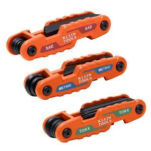 70543 3-Piece Compact Folding Hex Key Set, Metric, SAE, Torx Sizes, 25 Keys, Industrial Strength Heat Treated Alloy Steel 70543 3-Piece Compact Folding Hex Key Set, Metric, SAE, Torx Sizes, 25 Keys, Industrial Strength Heat Treated Alloy Steel