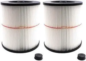 17816 filter for craftsman shop vac 17816 9-17816, 17816 vacuum filter fit 5 Gallon and Larger Vacuum Cleaner, 2pack 17816 filter for craftsman shop vac 17816 9-17816, 17816 vacuum filter fit 5 Gallon and Larger Vacuum Cleaner, 2pack