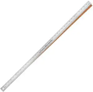 WA Portman Metal Ruler 36'', Metric Edge Corkback Stainless Steel Ruler | Cork Backing Metal Ruler with Non-Slip Flexible Stainless Steel Straight Edge Metric Construction Ruler for DIY Art & Crafts WA Portman Metal Ruler 36'', Metric Edge Corkback Stainless Steel Ruler | Cork Backing Metal Ruler with Non-Slip Flexible Stainless Steel Straight Edge Metric Construction Ruler for DIY Art & Crafts